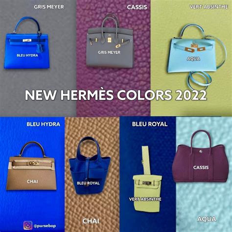 hermes chai color 2022|hermes 2022 colors.